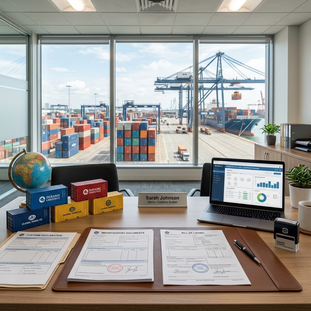 Customs documents reviewed against a shipment