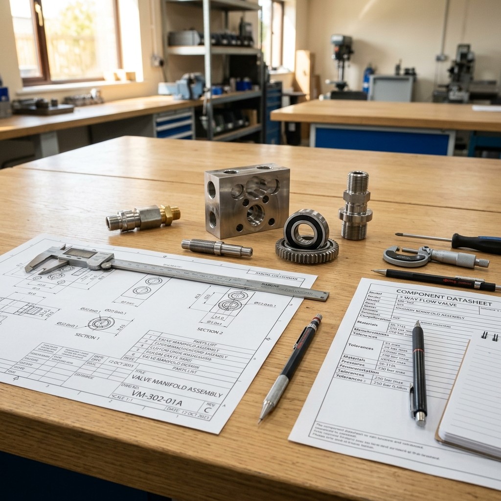 Engineering drawing and dimensional specification