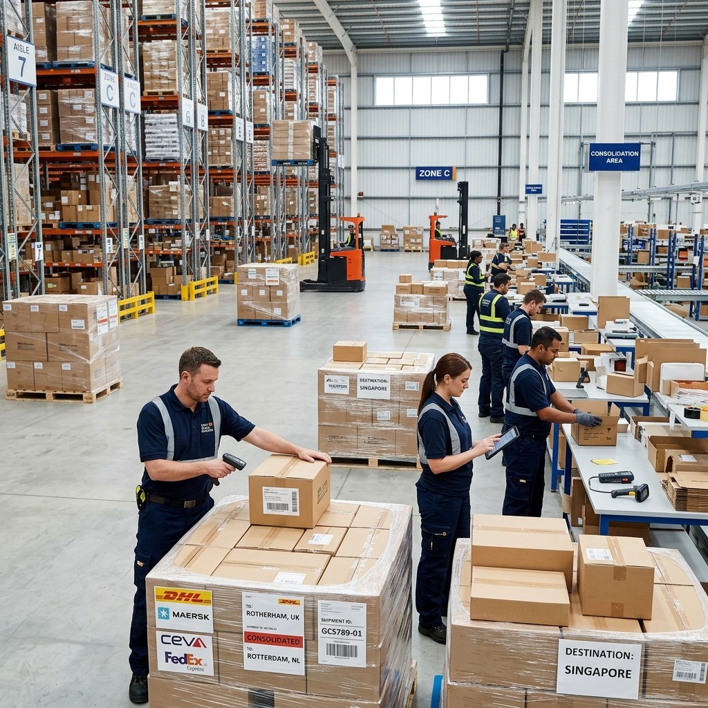 Shipment consolidation planning