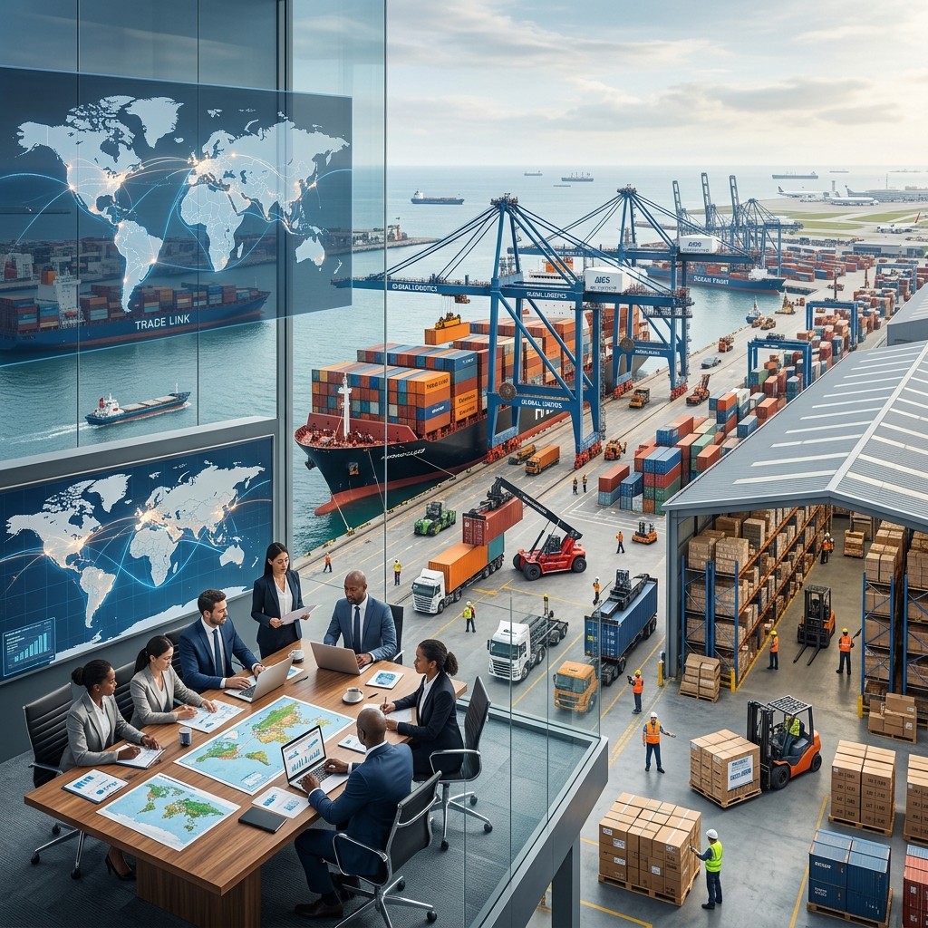 Cross-border global supply coordination