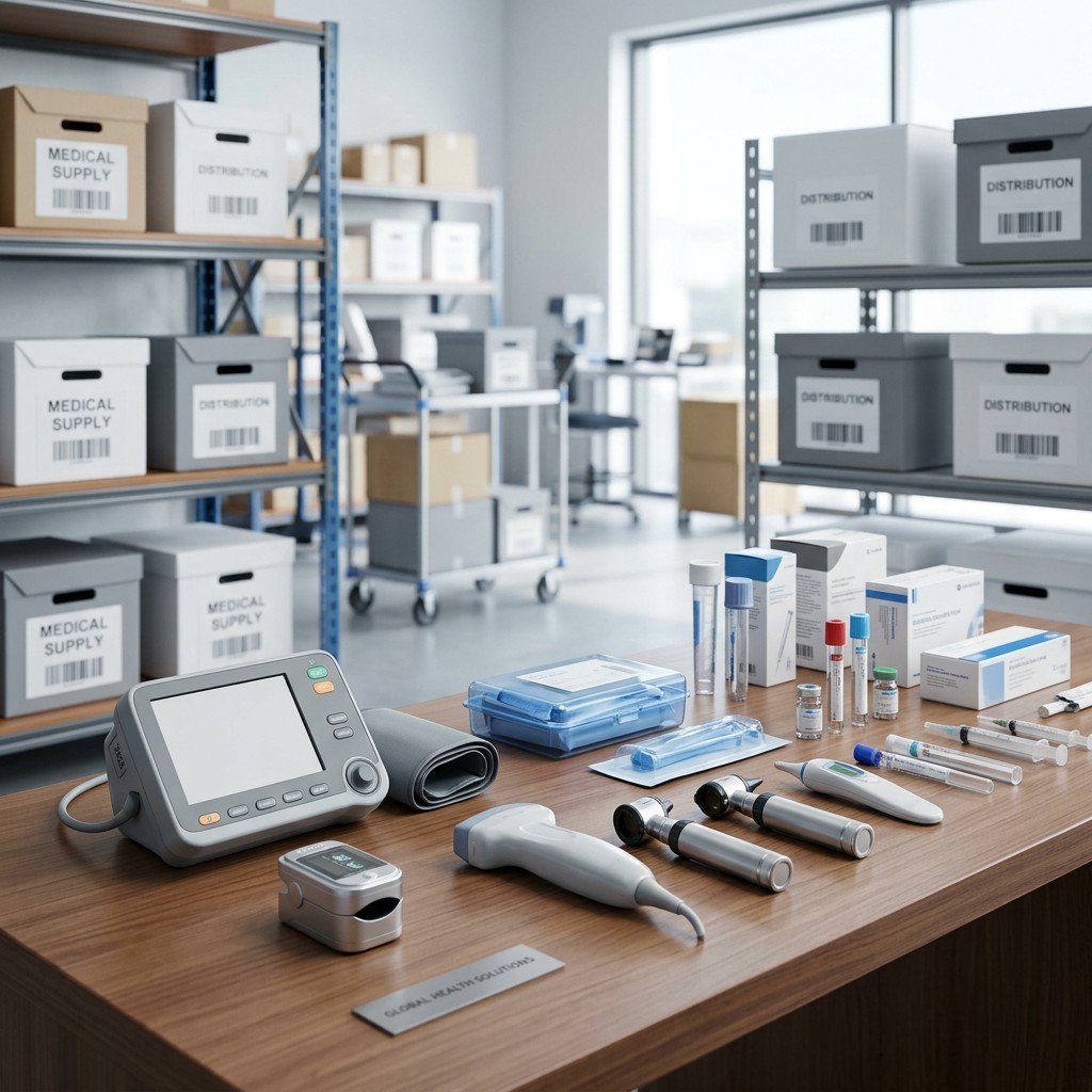 Medical equipment prepared for a compliance review