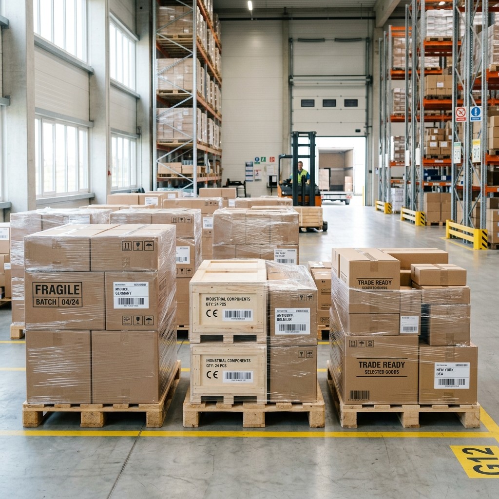 Product packing and dispatch preparation