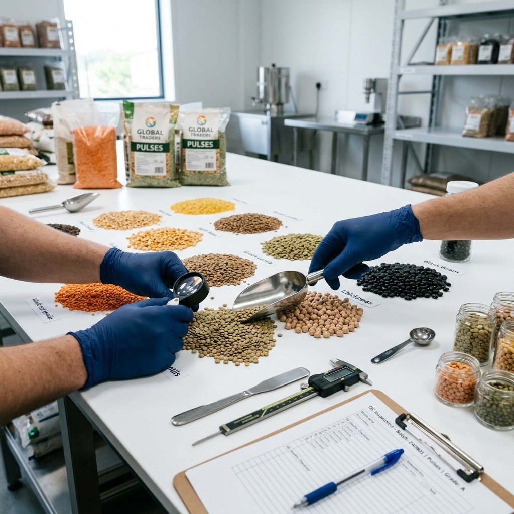 Pulse quality inspection for wholesale and export