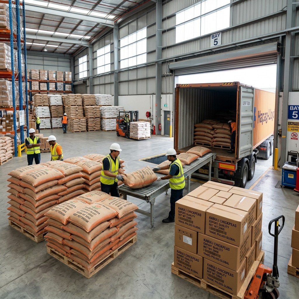 Pulse shipment preparation and loading