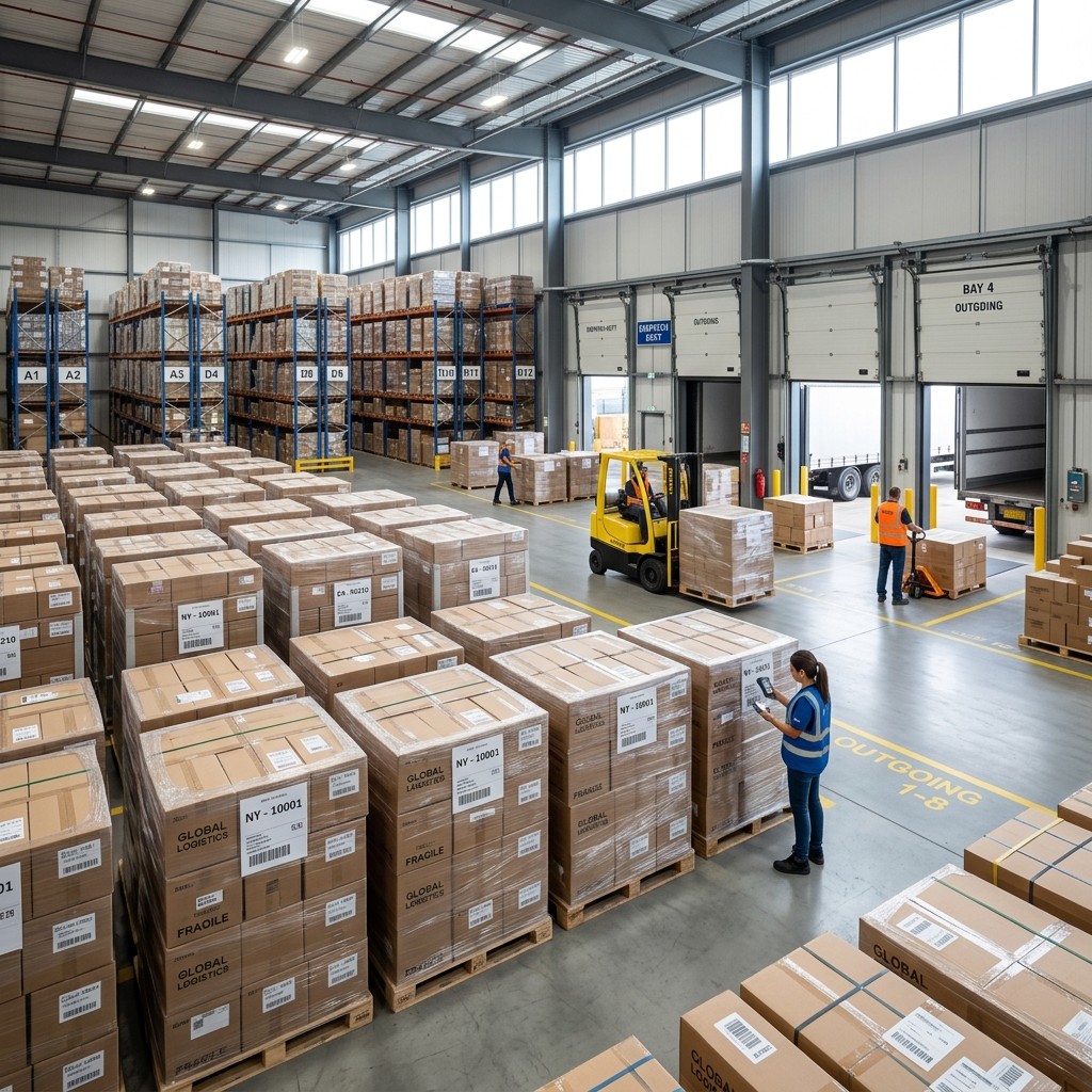 Wholesale and retail supply dispatch